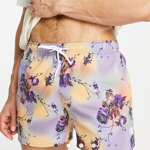 Topman Floral Men's Swim Shorts